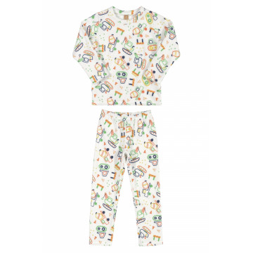 Pijama Kids em Malha Soft Menino - Up Baby
