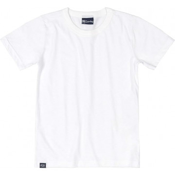 Camiseta Manga Curta em Meia Malha Branco Especial - Quimby