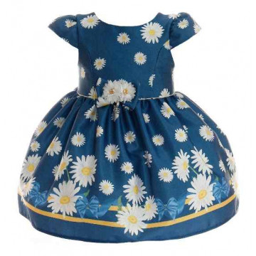 Vestido Maria Vitória Azul - Beth Bebê