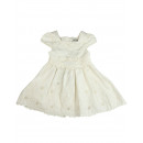 Vestido Infantil Marfim - Mini Me
