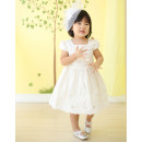 Vestido Infantil Marfim - Mini Me