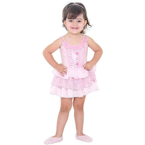 Fantasia Bailarina Kids Luxo - Sulamericana