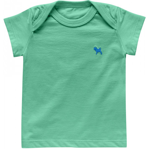 Camiseta Básica Verde Baby - Charpey